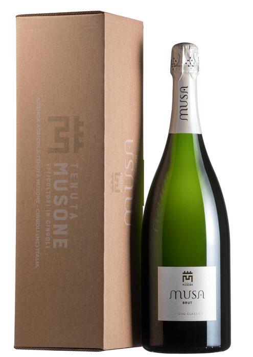 MUSA BRUT Magnum -c.a. -VERDICCHIO DEI CASTELLI DI JESI DOC SPUMANTE MET. CLASS. 