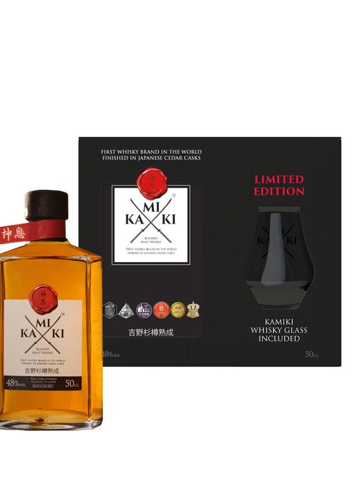 KAMIKI BLENDED MALT + bicchiere degustazione - gift box